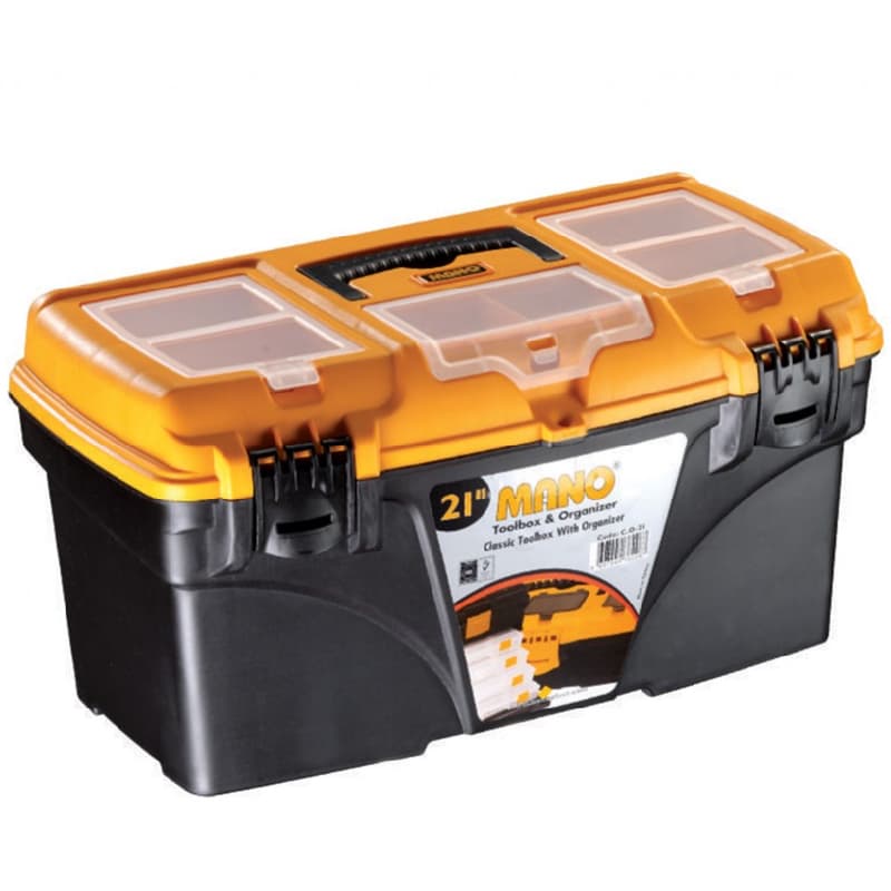 Caisse à outils plastique standard - 51 cm|Bizline-BIZ790527